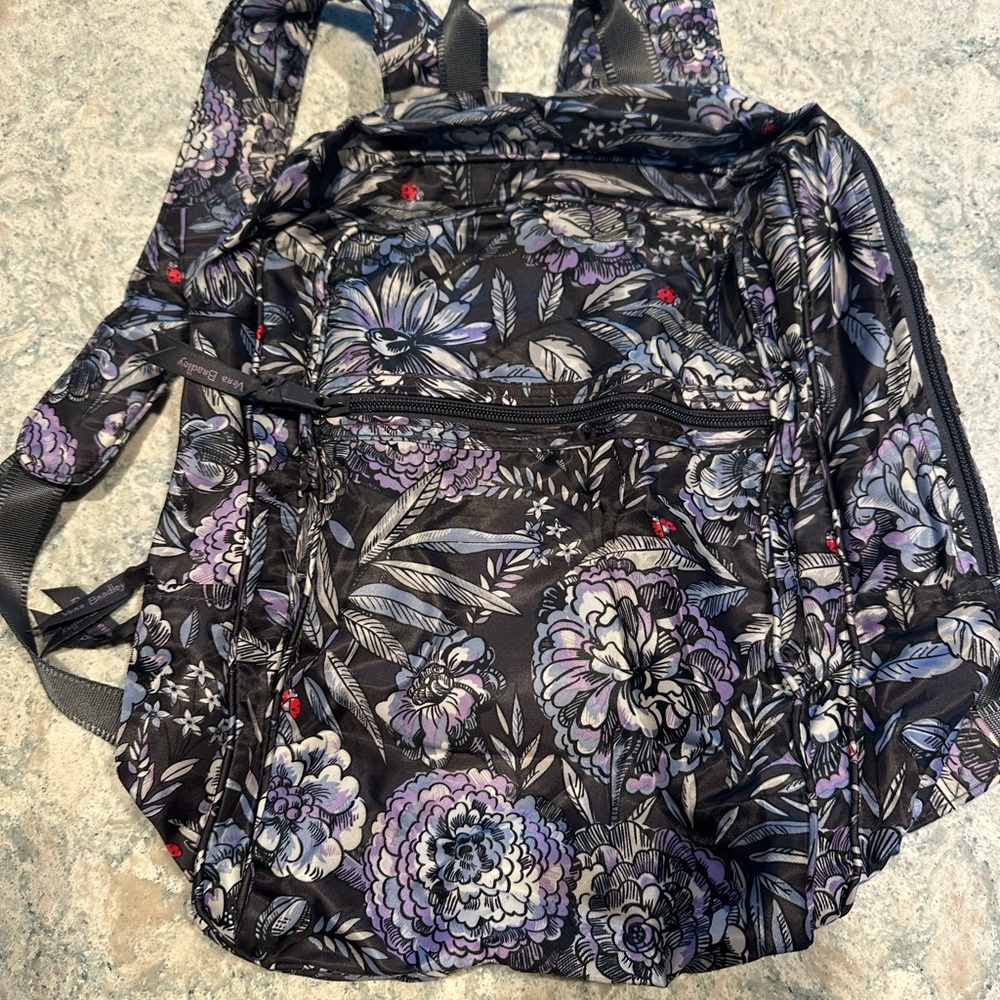 Vera Bradley packable backpack